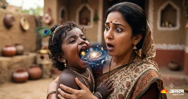 भगवान कृष्ण का दिव्य रूप